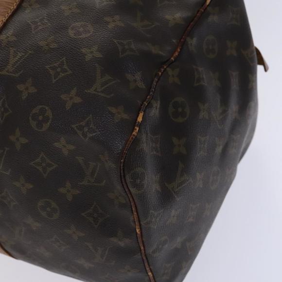 LOUIS VUITTON Monogram Sac Souple 45 Boston Bag M41624 LV Auth BD1045 - Picture 10 of 16
